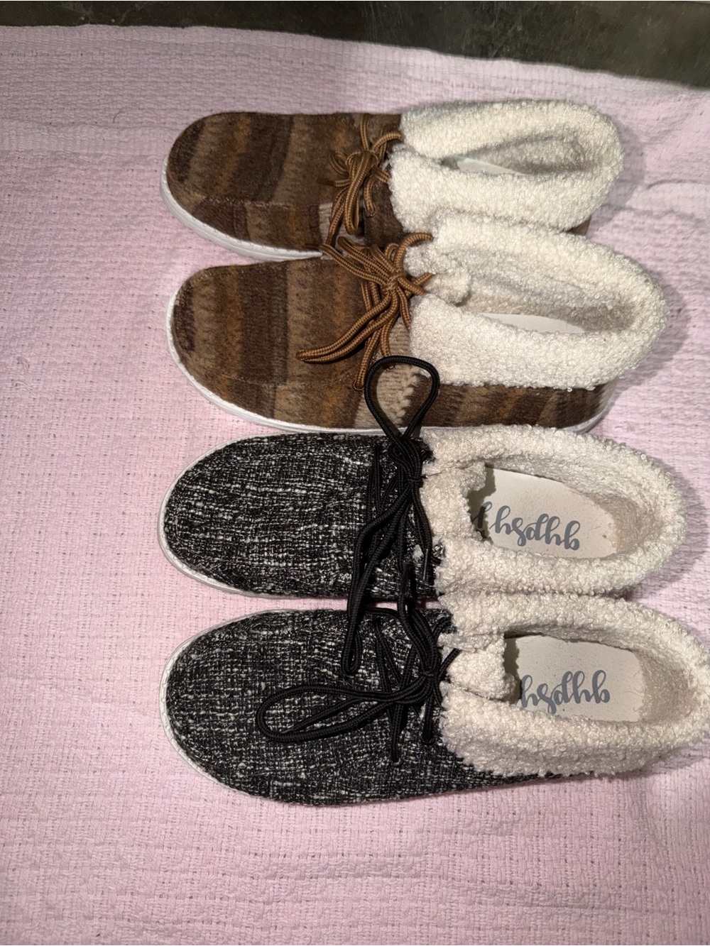 2 pairs of Gypsy Jazz size 9 slip on shoes; brown ones never worn